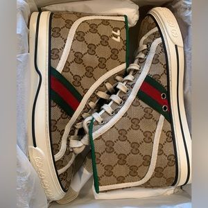 Gucci women high top sneakers